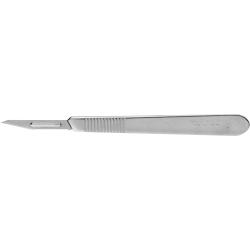 Small GRAFIX Scalpel with Prominent Point, Metal Blade Brunswick Fyr & Safety