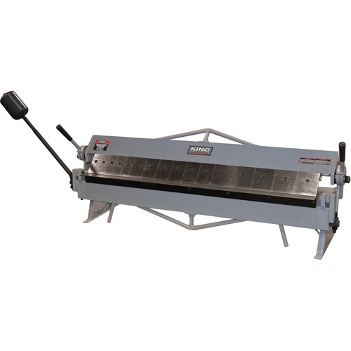 Plieuses pour boîtes & plateaux, 15" la x 72" lo x 28-3/4" ha Brunswick Fyr & Safety