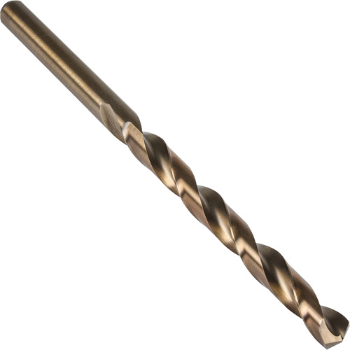 Foret long pour gros travaux, #7, Acier rapide au cobalt, Cannelure 3-5/8", Pointe de 135° Brunswick Fyr & Safety