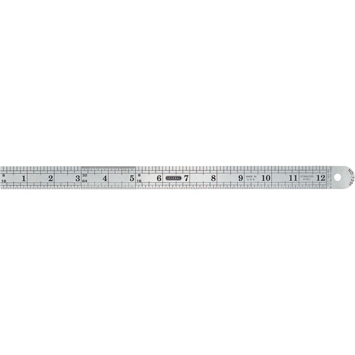 Industrial Precision Flexible Ruler, 13" L, Steel Brunswick Fyr & Safety