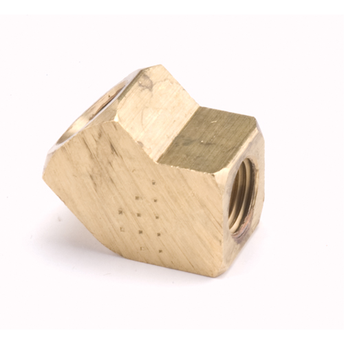 Coudes 45° extrud&eacute;s, Laiton, 1/4" Brunswick Fyr & Safety