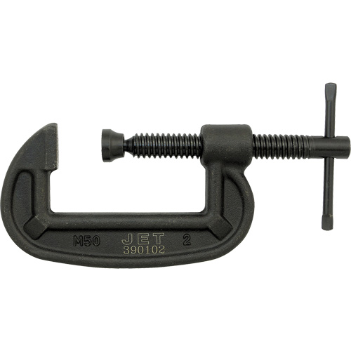 Serre-joint en C robuste, Capacit&eacute; de 2" (50,8 mm), Profondeur de gorge de 1" (25,4 mm) Brunswick Fyr & Safety