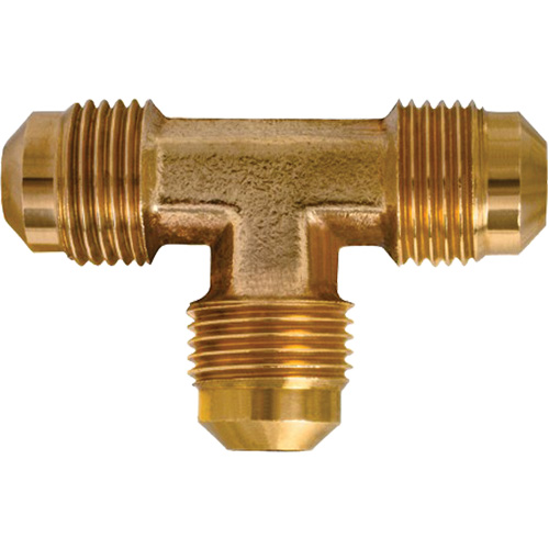 Flare Tee Forged-tube On 3 Ends, 3/8" Brunswick Fyr & Safety