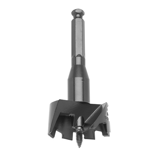Heavy-Duty Standard Self-Feed Drill Bit, 2-1/8", 4-1/2" Length, 7/16" Hex Shank Brunswick Fyr & Safety