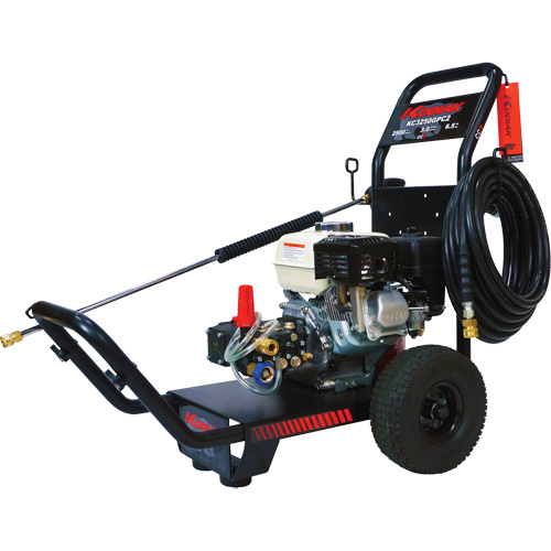 Medium-Duty Professional Pressure Washers, Gasoline, 2500 PSI, 3 GPM Brunswick Fyr & Safety
