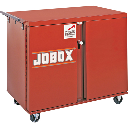 &eacute;tabli roulant, 43-7/8" la x 38-1/2" h x 26-7/8" p, Capacit&eacute; de 21,7 pi³ Brunswick Fyr & Safety