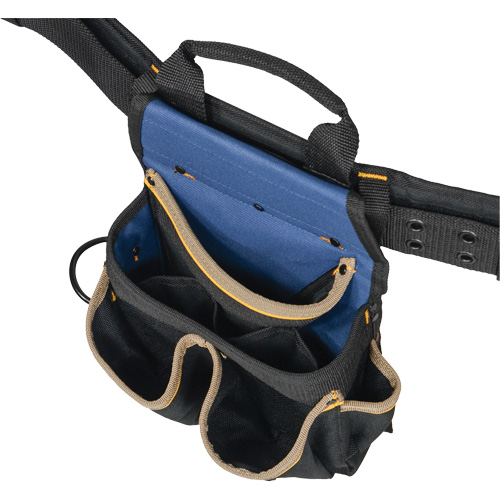 20 Pocket Tool Belt Combo, Polyester, Black Brunswick Fyr & Safety