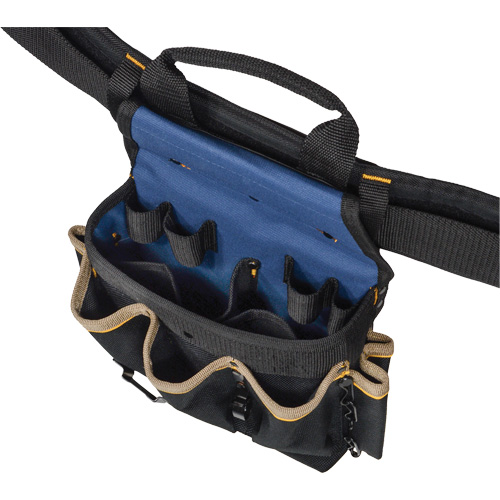 20 Pocket Tool Belt Combo, Polyester, Black Brunswick Fyr & Safety