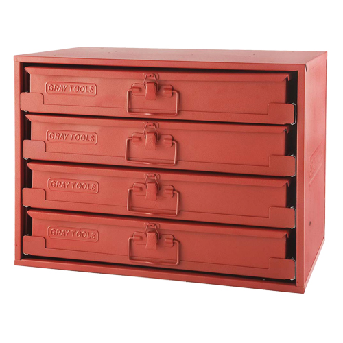 R&acirc;telier avec 4 boîtes &agrave; compartiments, 4 compartiments, 20-1/2" la x 12-1/2" p, 14-5/8" h, Rouge Brunswick Fyr & Safety