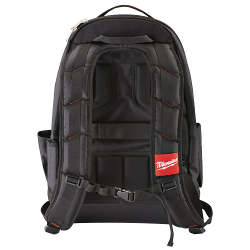 Jobsite Backpack, 20" L x 16" W, Black, Ballistic Brunswick Fyr & Safety