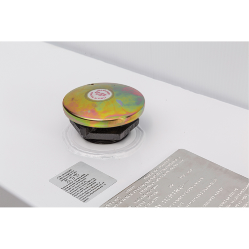 Steel Fuel Transfer Tank, Steel, 36 gal. Capacity, White Brunswick Fyr & Safety