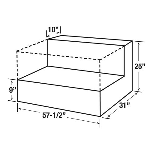 Aluminum Fuel Transfer, Aluminum, 100 Gal. Capacity, Silver Brunswick Fyr & Safety
