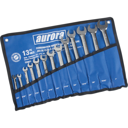 Fixed Head Wrench Set, 13 Pieces, Imperial Brunswick Fyr & Safety