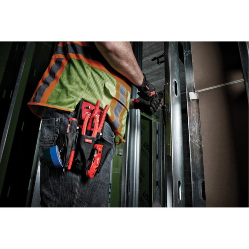 &eacute;tui utilitaire compact, Porte-outil multiple, Nylon, 7 Poches Brunswick Fyr & Safety