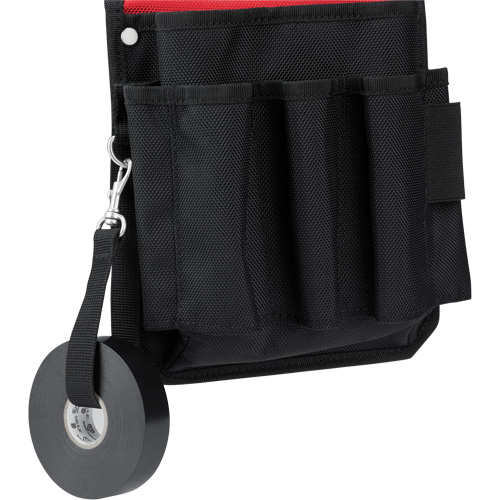 Utility Pouch, Multiple Tool Holder, Nylon, 9 Pockets Brunswick Fyr & Safety