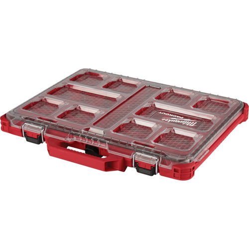 Organisateur profil&eacute; Packout, 19-3/4" x 16-2/5" x 2-1/2", Noir/Rouge Brunswick Fyr & Safety