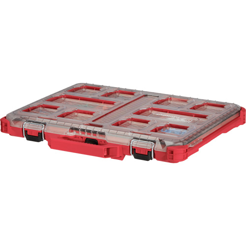 Organisateur profil&eacute; Packout, 19-3/4" x 16-2/5" x 2-1/2", Noir/Rouge Brunswick Fyr & Safety