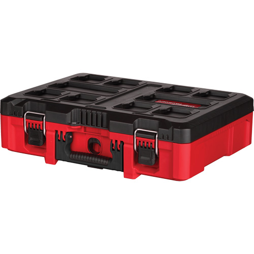 Coffre &agrave; outils avec partitions ajustables Packout, 20-7/10" x 15-1/5" x 6-1/5", Noir/Rouge Brunswick Fyr & Safety