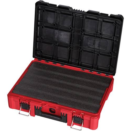 Coffre &agrave; outils avec partitions ajustables Packout, 20-7/10" x 15-1/5" x 6-1/5", Noir/Rouge Brunswick Fyr & Safety