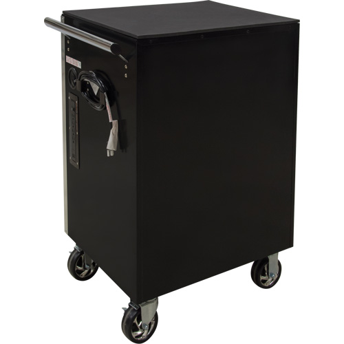 Chariot &agrave; outils &agrave; usage intensif, 7 tiroirs, 28" la x 22" p x 42-3/8" h, Noir Brunswick Fyr & Safety