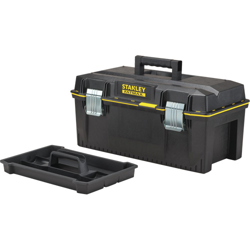 Coffre &agrave; outils en mousse structur&eacute;e FatMax, 23" la x 12' p x 10-1/2" h, Noir/Jaune Brunswick Fyr & Safety