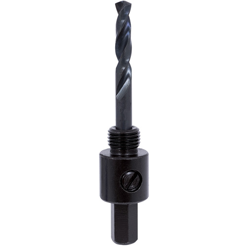 Mandrin pour scie-cloche &agrave; tige triangulaire, 9/16" - 1-3/16", 3/8" Tige Brunswick Fyr & Safety