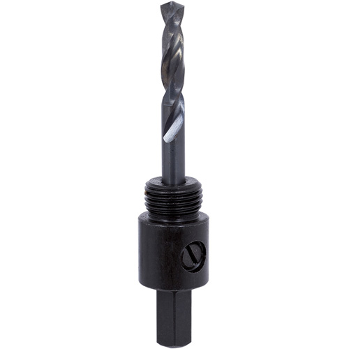 Hex Holesaw Arbor, 1-1/4" - 2-3/8", 3/8" Shank Brunswick Fyr & Safety