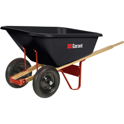 Wheelbarrow, 8 cu. Ft., Polyethylene Tray Brunswick Fyr & Safety