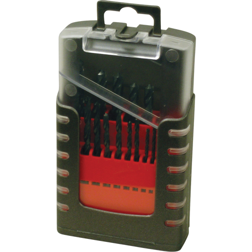 Drill Sets, 15 Pieces, High Speed Steel Brunswick Fyr & Safety