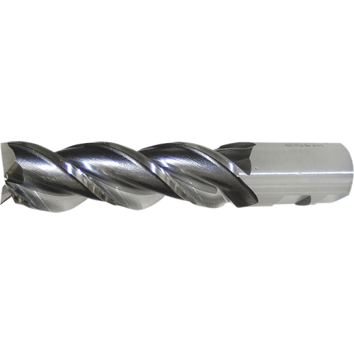 PM Plus Powder Metal Single End Center Cutting Square End Finishers, 1" Dia., 3 Flutes Brunswick Fyr & Safety