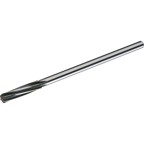 Bright Finish Chucking Reamers, 17/64", Spiral Flute, High Speed Steel, Straight Shank Brunswick Fyr & Safety