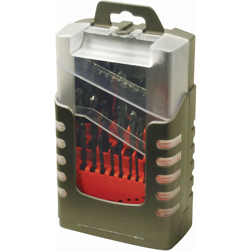 CLE-FORCE Drill Sets, 25 Pieces, High Speed Steel Brunswick Fyr & Safety