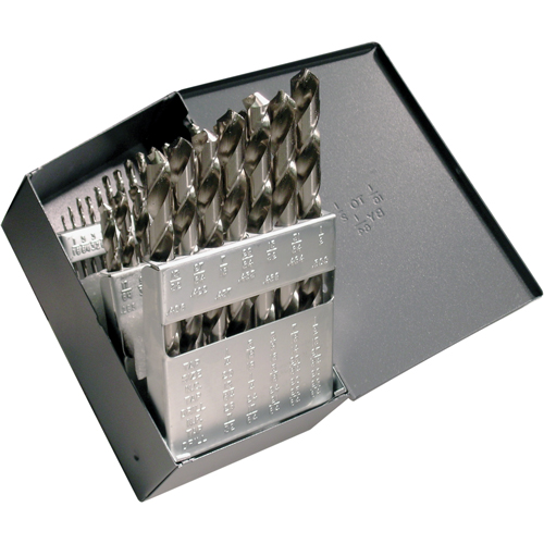 Drill Sets, 29 Pieces, High Speed Steel Brunswick Fyr & Safety