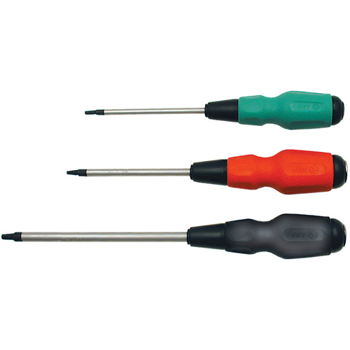 Square TORQUE DRIVE&reg; Screwdriver, #1 Tip, Round, 4" L, Cushion Grip Handle Brunswick Fyr & Safety