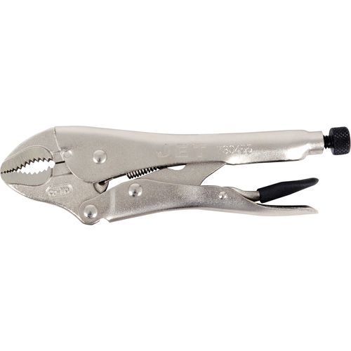 J7WR Super Heavy-Duty  Locking Pliers with Cutter, 7" Length, Curved Jaw Brunswick Fyr & Safety