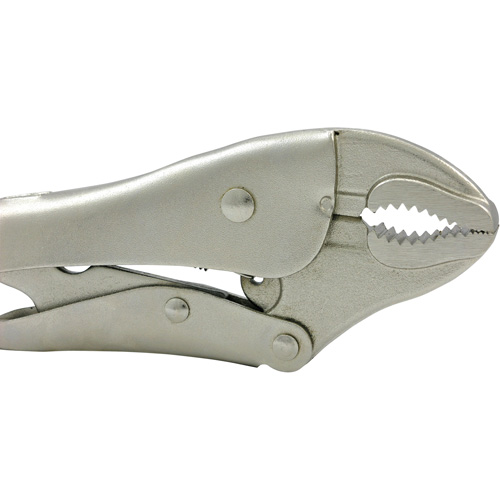 J10WR Super Heavy-Duty  Locking Pliers with Cutter, 10" Length, Curved Jaw Brunswick Fyr & Safety