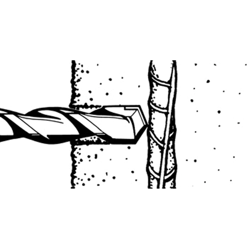 Coupe-barres d'armature rotatifs, 3/8", Tige SDS-Plus, Carbure Brunswick Fyr & Safety