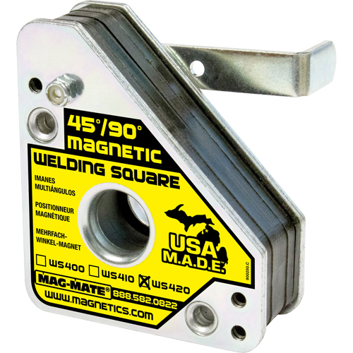 &eacute;querres de soudage magn&eacute;tiques, 3-3/4" lo x 1-1/2" la x 4-3/8" h, 150 lb Brunswick Fyr & Safety