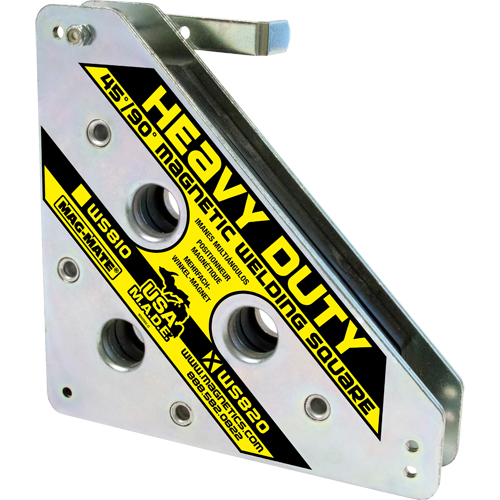 Magnetic Welding Squares, 8" L x 1-1/2" W x 8" H, 325 lbs. Brunswick Fyr & Safety
