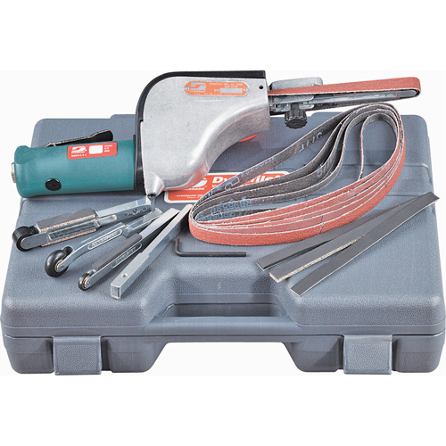 Dynafile&reg; Abrasive Belt Machines, 1/8" - 1/2", 1/4" NPTF Brunswick Fyr & Safety