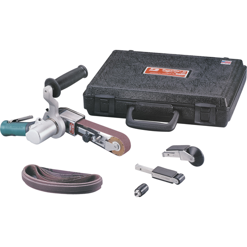 DYNAFILE&reg; III Abrasive Belt Machines, 1/4" - 1", 1/4" NPTF Brunswick Fyr & Safety