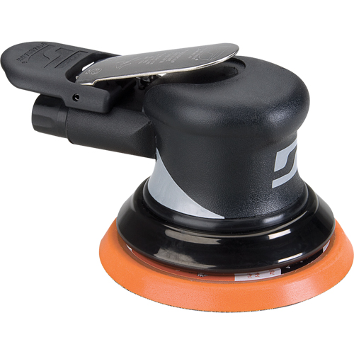 5" Non-Vacuum Dynorbital&reg; Supreme Random Orbital Sanders, 5" Dia., 1/4" NPT Inlet, 12000 RPM Brunswick Fyr & Safety