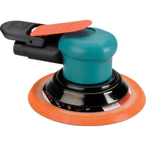 6" Non-Vacuum Dynorbital-SpiritRandom Orbital Sanders, 6" Dia., 1/4" NPT Inlet, 12000 RPM Brunswick Fyr & Safety