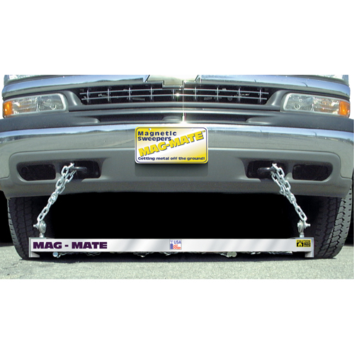 Magnetic Yard Sweepers, 84" W Brunswick Fyr & Safety