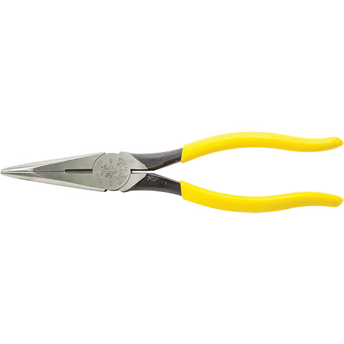 Long Nose With Side Cutter, 8-7/16" L Brunswick Fyr & Safety