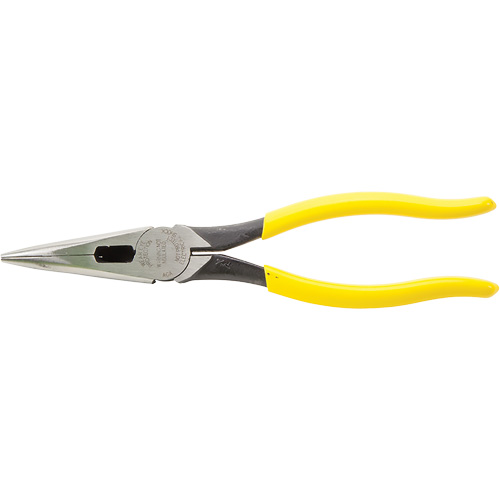 Long Nose With Side Cutter, 8-7/16" L Brunswick Fyr & Safety