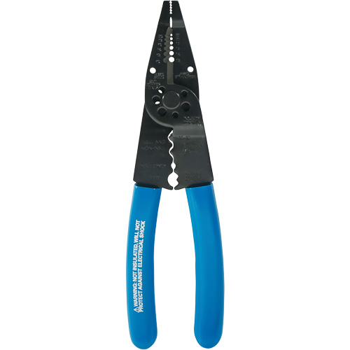 All Purpose Long Nose Tools, 8-1/4" L, 10 - 22 AWG Brunswick Fyr & Safety