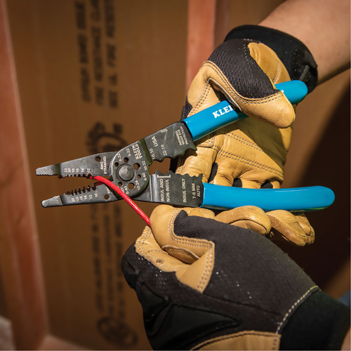 All Purpose Long Nose Tools, 8-1/4" L, 10 - 22 AWG Brunswick Fyr & Safety