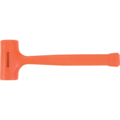 Dead Blow Hammer, 16 oz., Textured Grip, 11-3/4" L Brunswick Fyr & Safety