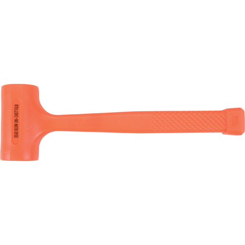 Dead Blow Hammer, 24 oz., Textured Grip, 12-3/4" L Brunswick Fyr & Safety